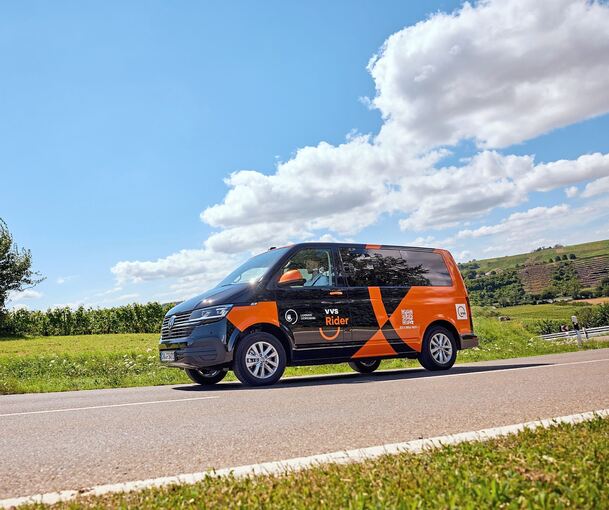 Der VVS-Rider: Seine Zukunft im nördlichen Landkreis ist höchst unsicher.