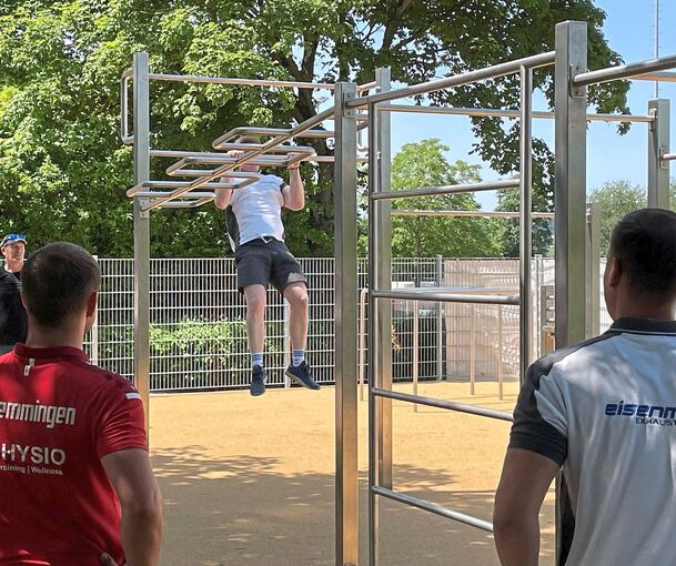 Im Hemmingen (Foto) gibt es bereits eine Calisthenics-Anlage. Auch in Poppenweiler hätte man eine solche gerne.