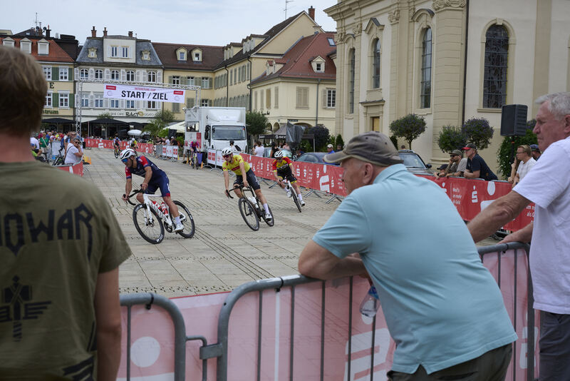 Impressionen vom Radrennen in der Ludwigsburger Innenstadt