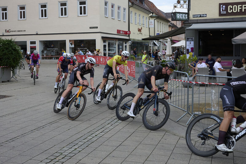 Impressionen vom Radrennen in der Ludwigsburger Innenstadt