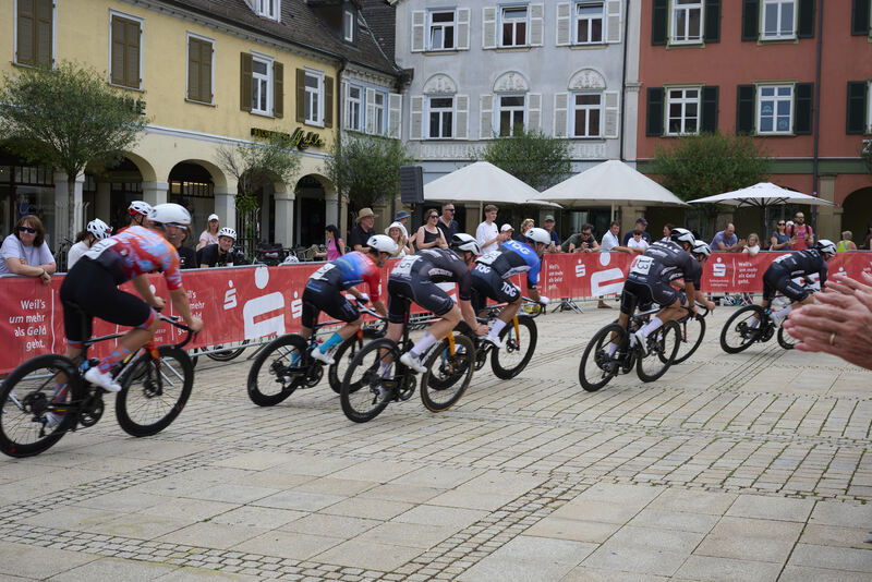 Impressionen vom Radrennen in der Ludwigsburger Innenstadt