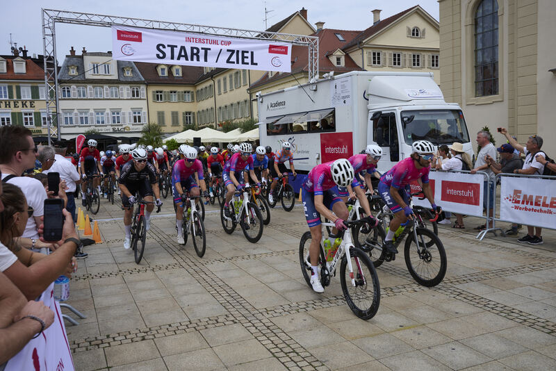 Impressionen vom Radrennen in der Ludwigsburger Innenstadt