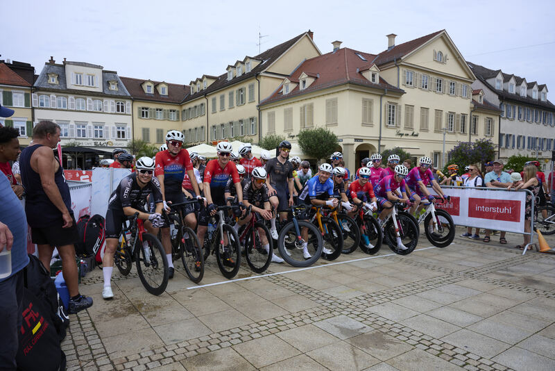 Impressionen vom Radrennen in der Ludwigsburger Innenstadt