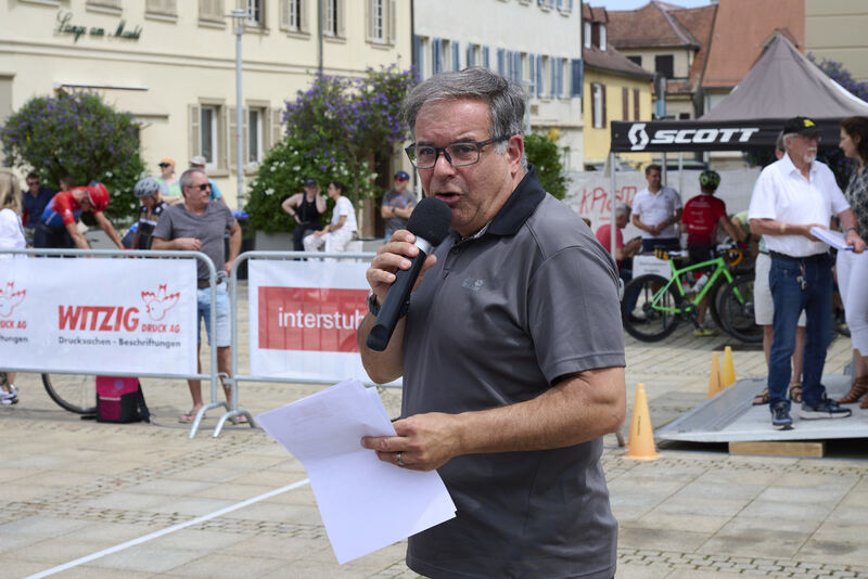 Impressionen vom Radrennen in der Ludwigsburger Innenstadt