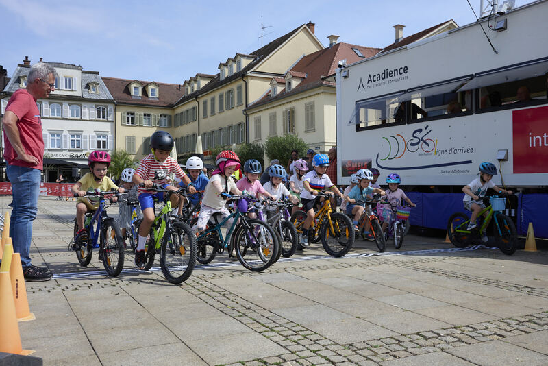 Impressionen vom Radrennen in der Ludwigsburger Innenstadt