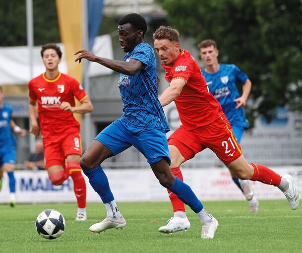 Starker Dribbler: Freibergs Abou Dramane Ballo.