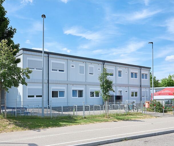 44 Menschen können in der neuen Wohnanlage am Höfinger Weg untergebracht werden.