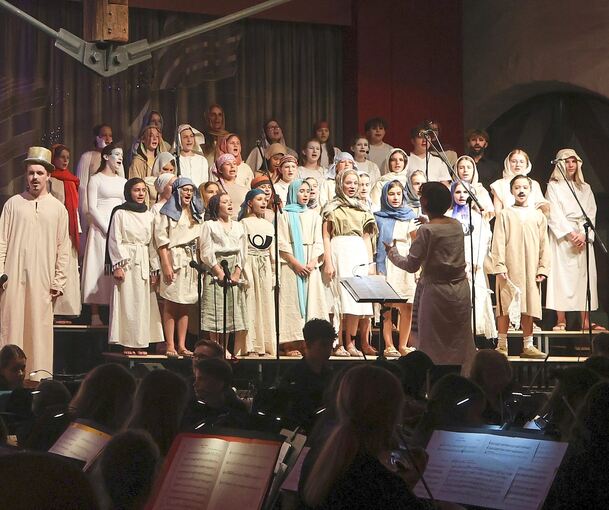 Das Musical umfasst Mitwirkende aus nahezu allen Klassenstufen, von der fünften Klasse bis zur Jahrgangsstufe zwei.