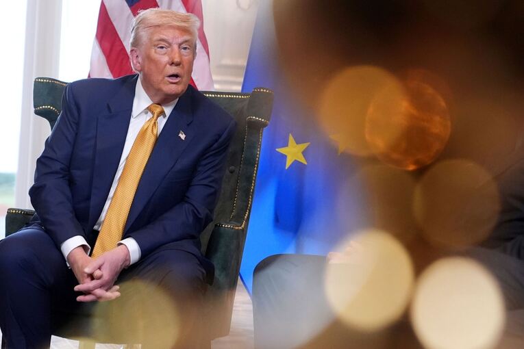 US-Präsident Trump trifft von der Leyen in Schottland US-Präsident Trump trifft von der Leyen in Schottland