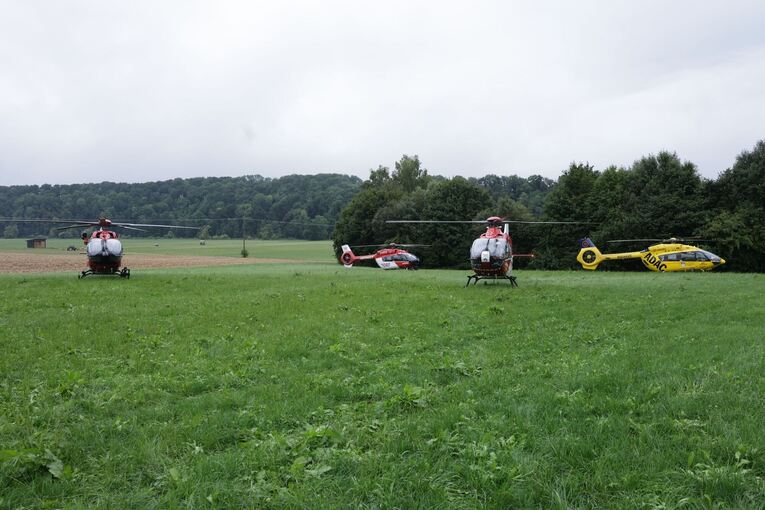 Personenzug entgleist in Oberschwaben
