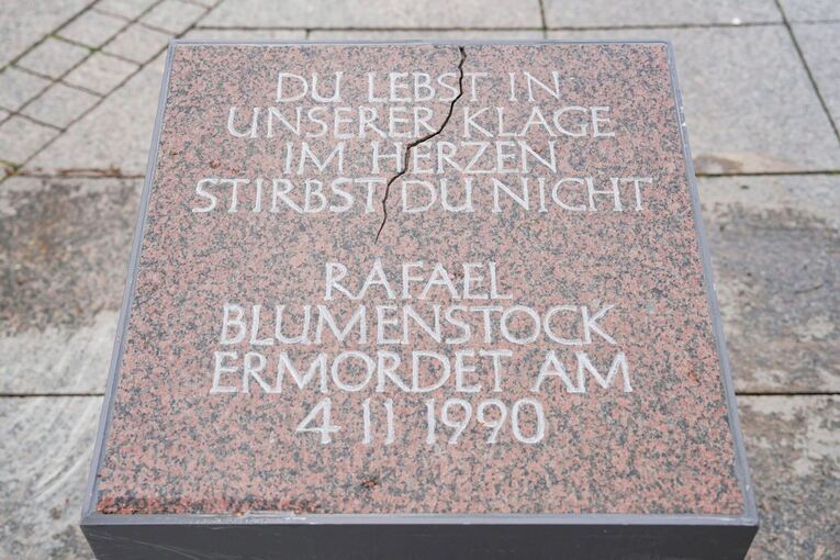 Gedenktafel Rafael Blumenstock