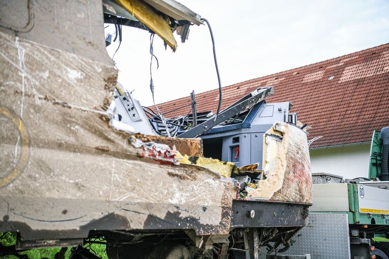 Nach dem Zugunglück in Oberschwaben