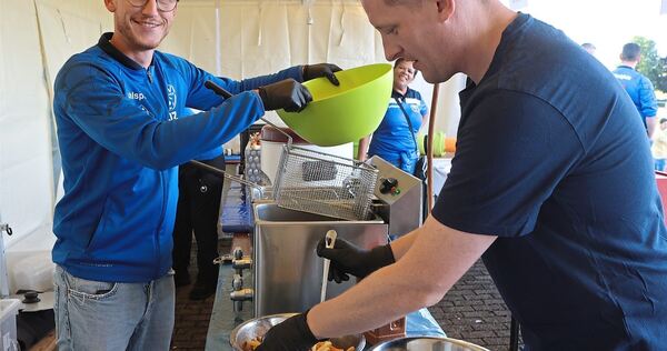 Für Verpflegung ist gesorgt.