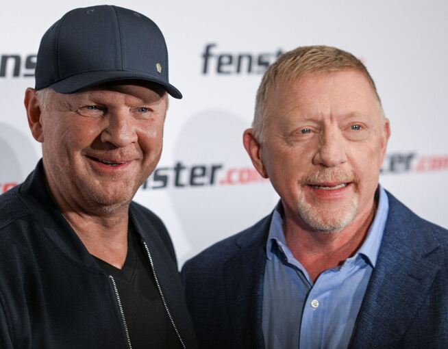 Pressekonferenz mit Boris Becker und Stefan Effenberg