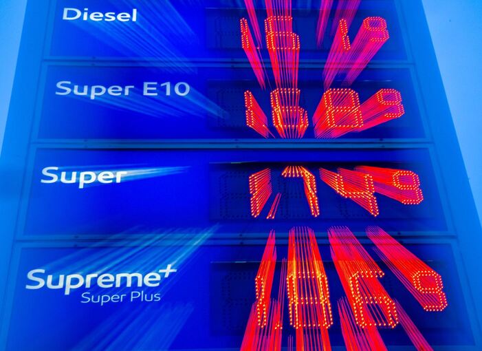 Schwankungen der Spritpreise