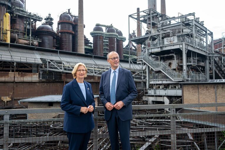 Bundeskanzler Merz besucht das Saarland