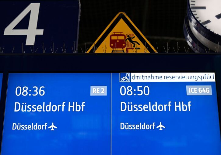 Bahnverkehr in NRW fließt - neuer Tatort in Sachsen-Anhalt