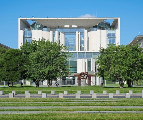 Soll wachsen: das Bundeskanzleramt in Berlin.