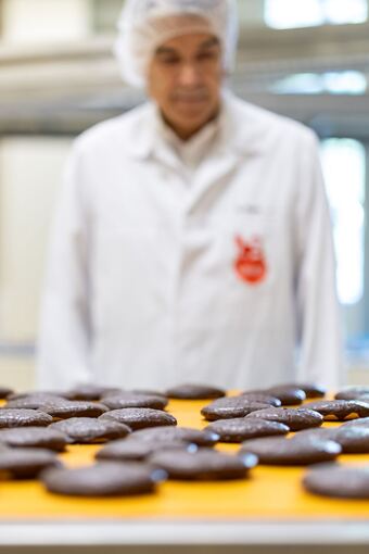Lebkuchen-Produktion
