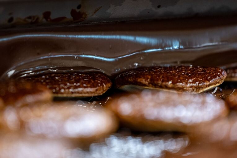 Lebkuchen-Produktion