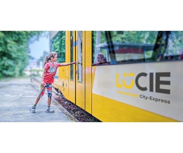 Lucie steht für Ludwigsburger Cityexpress. Doch ob die Stadtbahn jemals von Markgröningen über Ludwigsburg bis Pattonville fahren wird, steht derzeit in den Sternen.