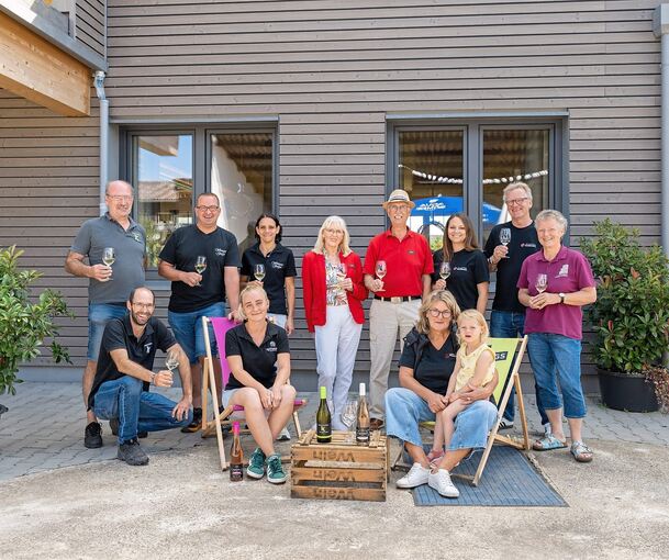 Sie machen gemeinsame Sache: Die Ludwigsburger Weinmacher planen ein Weinfest in Poppenweiler.