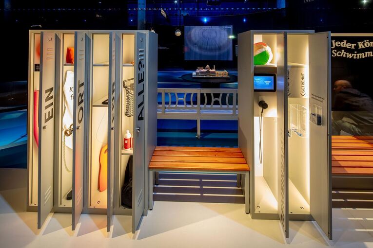 Ausstellung «Frei Schwimmen» im Haus der Geschichte