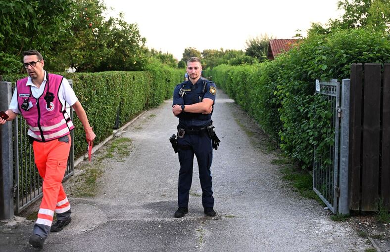 Gas-Unfall in Münchner Kleingartenanlage