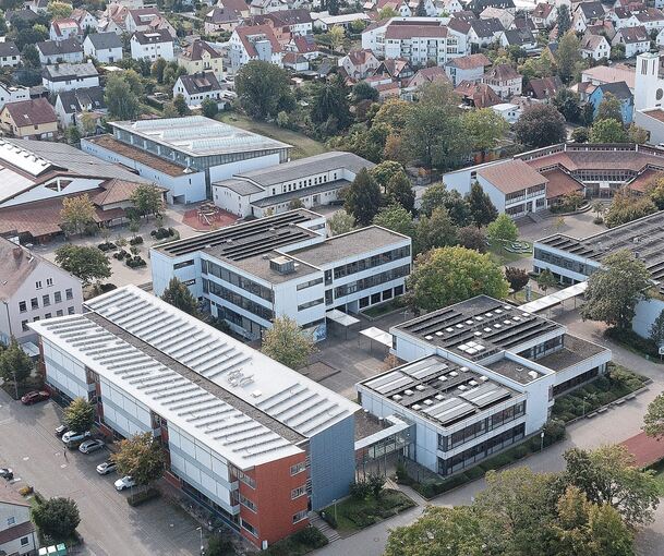 Das Bönnigheimer Schulzentrum: Sanierung, Erweiterung und Umbau belasten den Haushalt der Stadt stark.