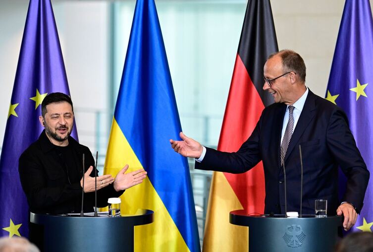 Ukraine-Gespräche mit Selenskyj in Berlin