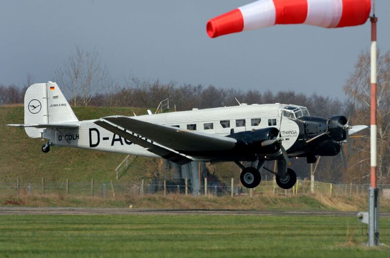 Lufthansa-Piloten trainieren auf der Ju 52
