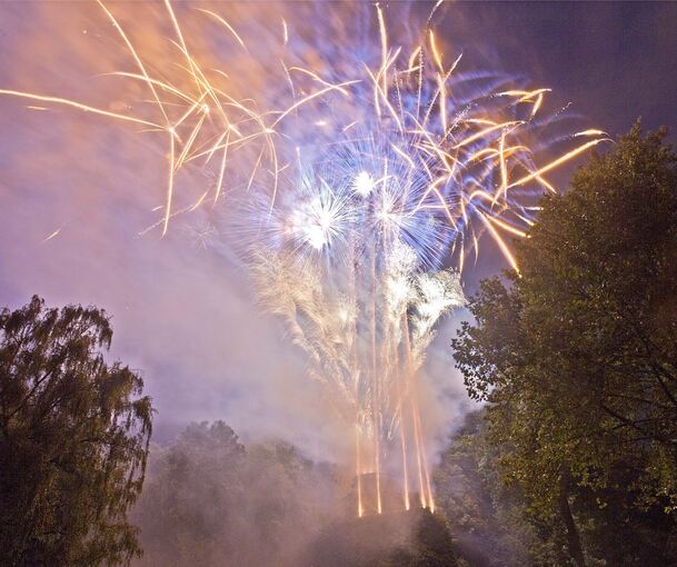 Ein besonderes Highlight: Lichterzauber im Blühenden Barock.