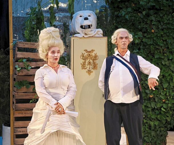 Lust auf Komödie: Die Proben für „Marie-Antoinette“ laufen auf Hochtouren.