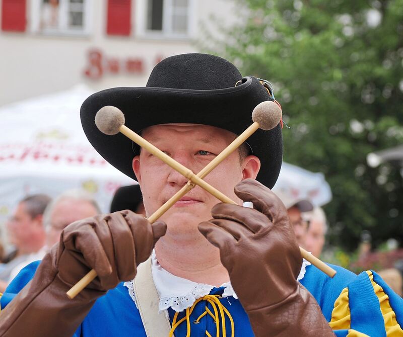 Mit voller Konzentration dabei.