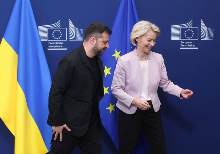 Ukrainischer Präsident Selenskyj in Brüssel