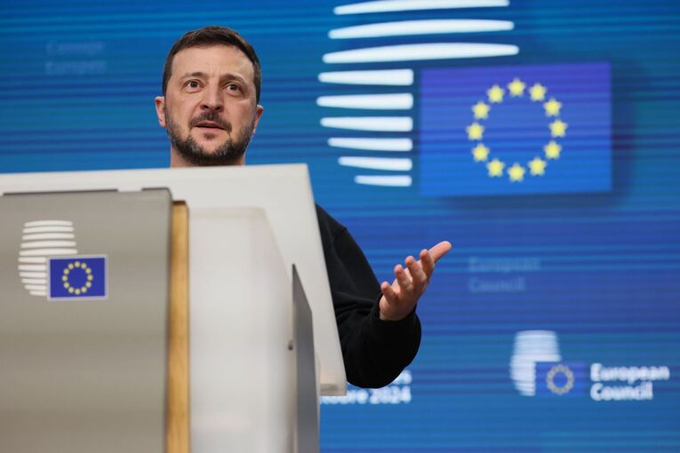 Ukrainischer Präsident Selenskyj bei der EU