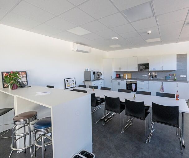 Zwischen Einsätzen halten sich die Sanitäter hier häufig auf.