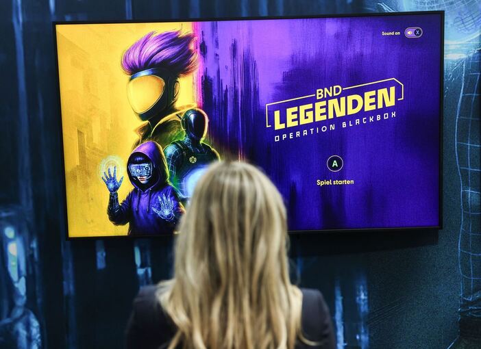 Computerspielemesse Gamescom - BND Stand