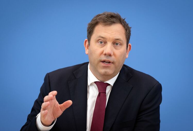 Pressekonferenz Bundesfinanzminister Klingbeil Pressekonferenz Bundesfinanzminister Klingbeil