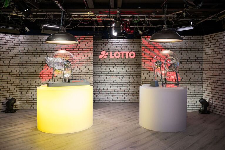 Neue Studio-Kulisse für Ziehung der Lottozahlen 6 aus 49