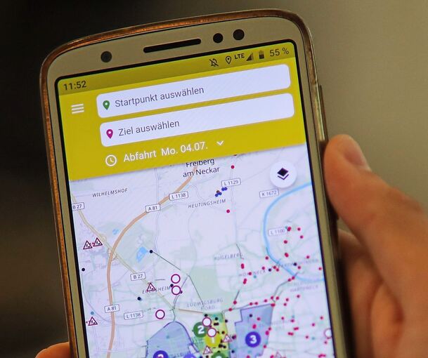 Sollte eigentlich dabei helfen die Ludwigsburger Verkehrsprobleme in den Griff zu bekommen: die Ludwigsburger Verkehrsapp.