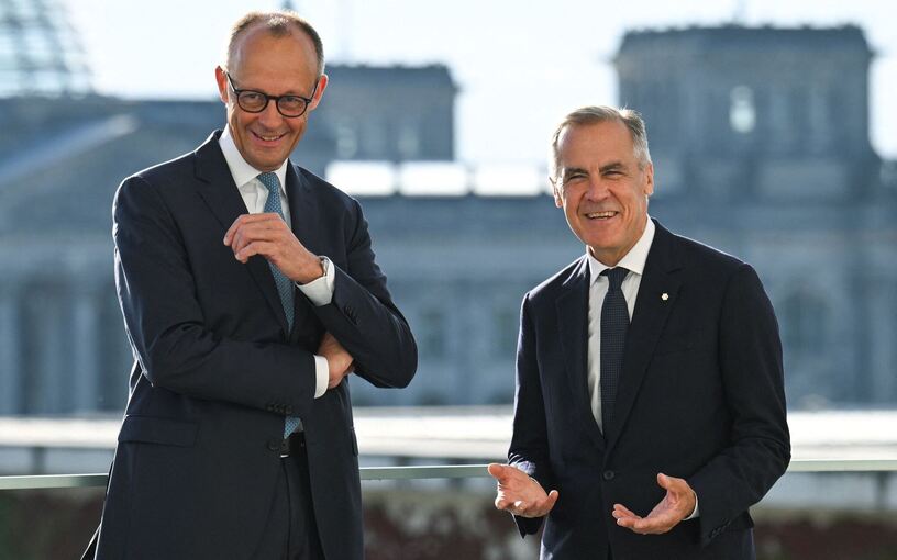 Kanzler Merz empfängt kanadischen Premierminister Carney