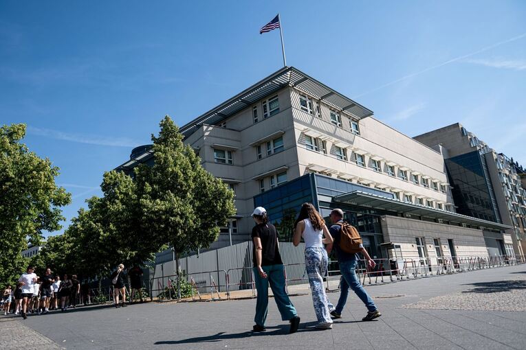 US-Botschaft in Berlin.