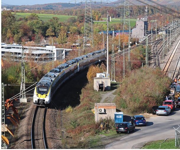 Das Vaihinger Bahnhofsgelände im Überblick.