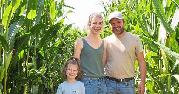 Bloß nicht verirren: Das Maislabyrinth von Familie Klopfer aus ...