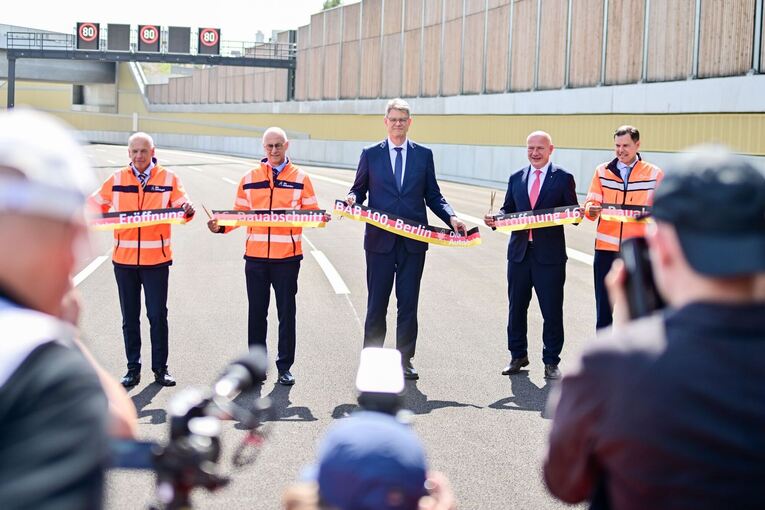 Freigabe des 16. Bauabschnitts der A100