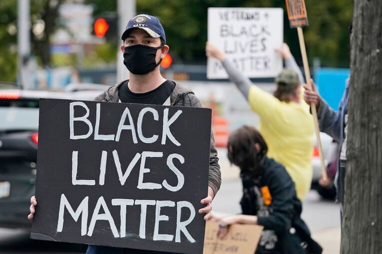«Black Lives Matter»-Demonstrant