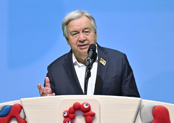 UN-Generalsekretär Antonio Guterres UN-Generalsekretär Antonio Guterres