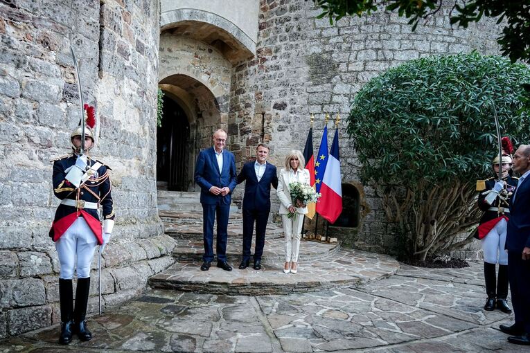 Bundeskanzler Merz in Frankreich