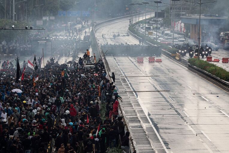 Proteste in Jakarta